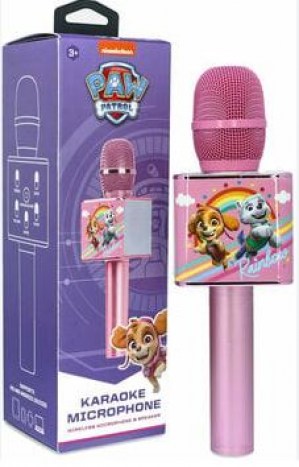 Microfone Patrulha Pata Rosa